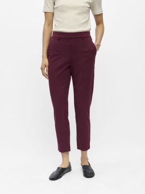 OBJLISA SLIM PANT NOOS Windsor Wine