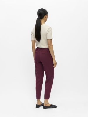 OBJLISA SLIM PANT NOOS Windsor Wine
