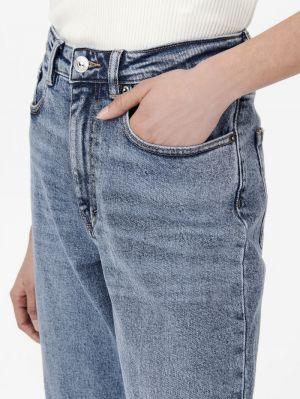 ONLJUICY HW WIDE LEG REA365  N Medium Blue Den