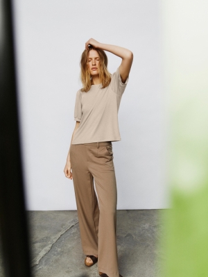 OBJLISA WIDE PANT NOOS Fossil