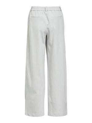 OBJLISA WIDE PANT NOOS Light Grey Mela