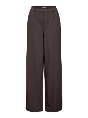 OBJLISA WIDE PANT NOOS Seal Brown