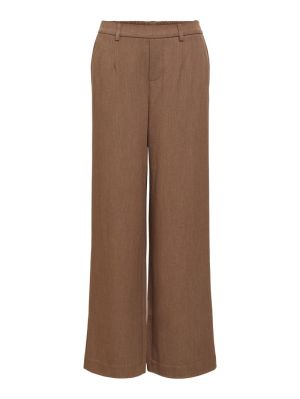 OBJLISA WIDE PANT NOOS Carafe/Melange