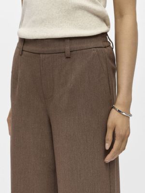 OBJLISA WIDE PANT NOOS Carafe/Melange