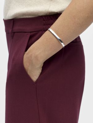 OBJLISA WIDE PANT NOOS Windsor Wine