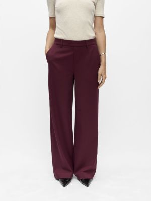 OBJLISA WIDE PANT NOOS Windsor Wine