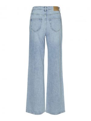 VMTESSA HR WIDE JEANS Light Blue Deni