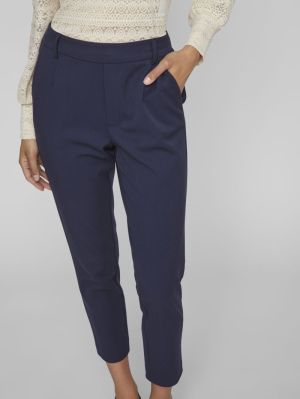 VIVARONE HW WIDE PANT - NOOS Navy Blazer