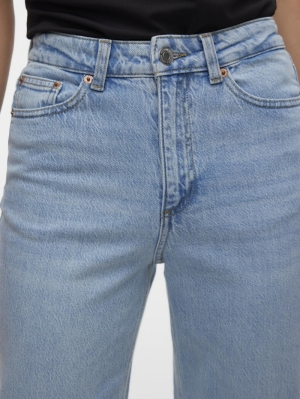 VMTESSA HR MOM JEANS RA339 GA Light Blue Deni