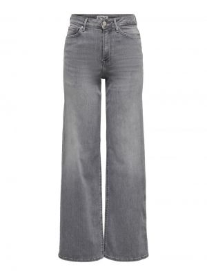 ONLMADISON BLUSH HW WID DNM RE Light Grey Deni