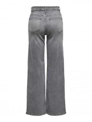 ONLMADISON BLUSH HW WID DNM RE Light Grey Deni