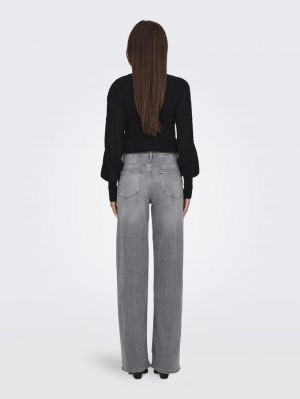 ONLMADISON BLUSH HW WID DNM RE Light Grey Deni