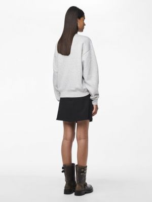 PCCHILLI LS LOOSE SWEAT NOOS B Light Grey Mela