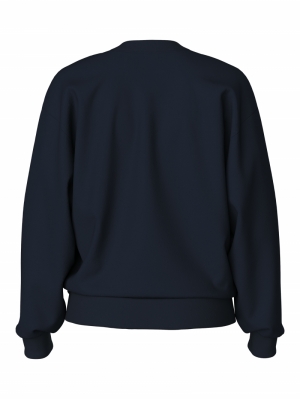 PCCHILLI LS LOOSE SWEAT NOOS B Sky Captain