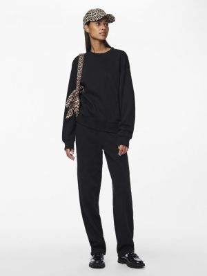 PCCHILLI LS LOOSE SWEAT NOOS B Black