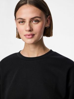PCCHILLI LS LOOSE SWEAT NOOS B Black