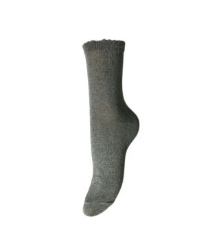 PCSEBBY GLITTER LONG SOCKS NOO Deep Lichen Gre