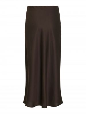 VIELLETTE HW MIDI SKIRT - NOOS Coffee Bean