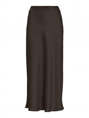 VIELLETTE HW MIDI SKIRT - NOOS Coffee Bean