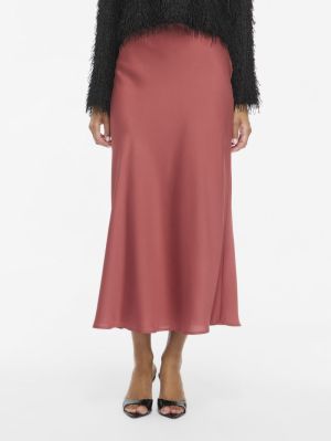 VIELLETTE HW MIDI SKIRT - NOOS Marsala