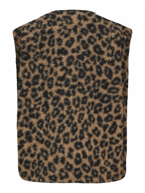 JXVERA TEDDY VEST OTW Cornstalk/LEOPA