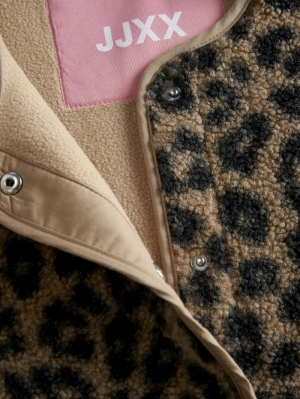 JXVERA TEDDY VEST OTW Cornstalk/LEOPA