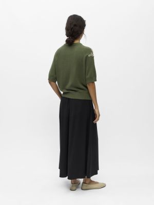 OBJLANEY RUBIN SS PULLOVER NOO Bronze Green/Sa