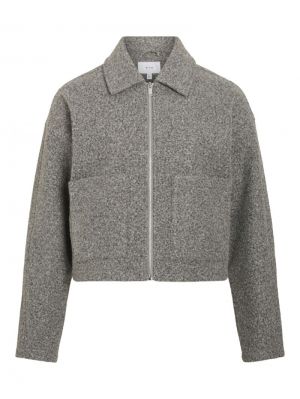 VIJADAS ZIPPER JACKET Medium Grey Mel
