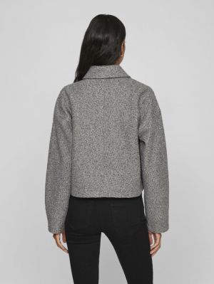 VIJADAS ZIPPER JACKET Medium Grey Mel
