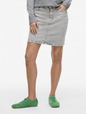 VIKAJA JAF DENIM SKIRT- NOOS Light Grey Deni