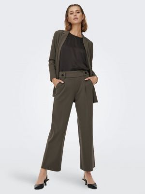 JDYGEGGO LIFE NEW LONG PANT JR Choc Br/black b