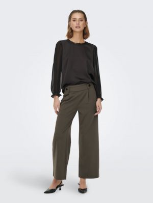 JDYGEGGO LIFE NEW LONG PANT JR Windsor Wine/BL