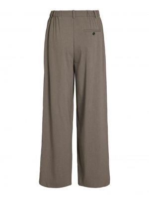 VISIFFE HW WIDE PANTS - NOOS Falcon/MELANGE