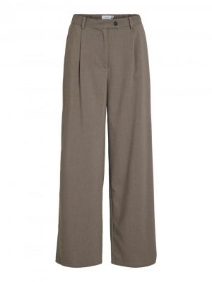 VISIFFE HW WIDE PANTS - NOOS Falcon/MELANGE