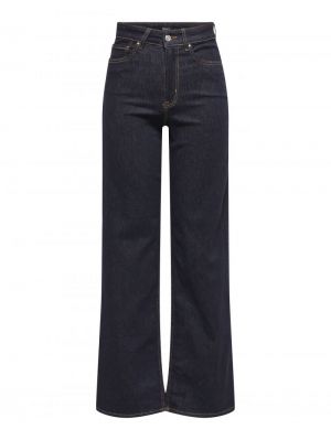 ONLMADISON BLUSH HW WIDE DNM R Dark Blue Denim