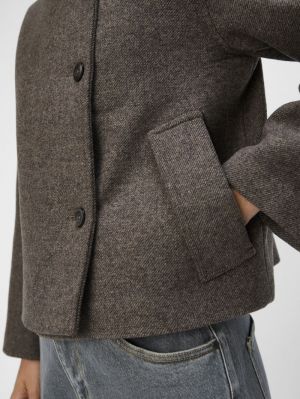 OBJRIKI RE SHORT JACKET NOOS Morel/Melange