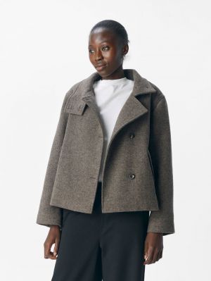 OBJRIKI RE SHORT JACKET NOOS Morel/Melange