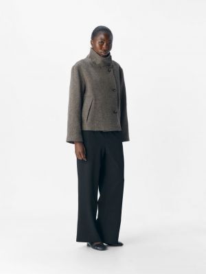 OBJRIKI RE SHORT JACKET NOOS Morel/Melange
