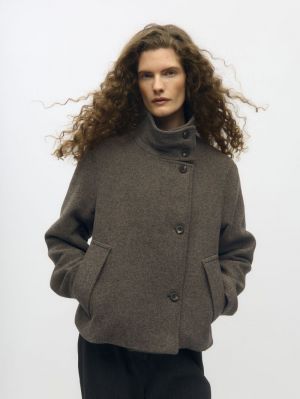 OBJRIKI RE SHORT JACKET NOOS Morel/Melange