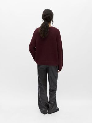 OBJSAGGIA LS LO PULLOVER NOOS Windsor Wine/Me