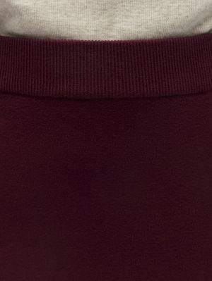 OBJREYNARD HW KNIT SKIRT NOOS Windsor Wine