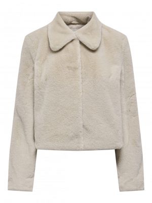 JDYMACY LIFE FAUX FUR JACKET O Moonbeam