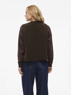 VIADA TEDDY VEST Coffee Bean