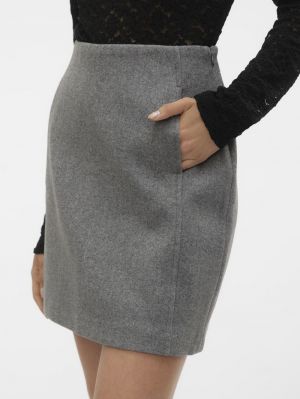 VMFORTUNEALLISON HW SHORT SKIR Medium Grey Mel