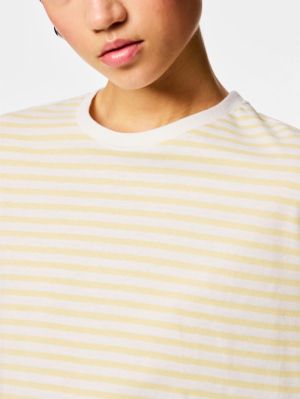 PCSADIE LS TOP JRS NOOS Bright White/FR