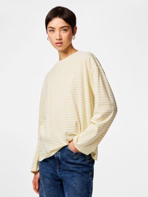 PCSADIE LS TOP JRS NOOS Bright White/FR