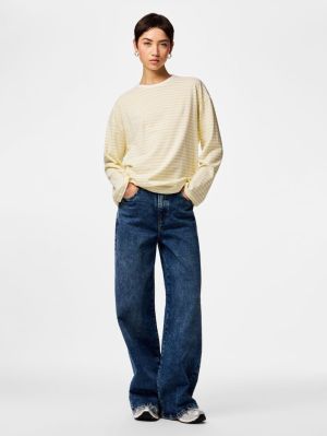 PCSADIE LS TOP JRS NOOS Bright White/FR