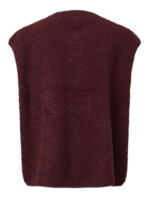 PCKATTY TEDDY VEST NOOS BC Tawny Port
