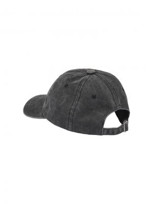 ONLEVA WASHED EMBROIDERED CAP Black/WASHED
