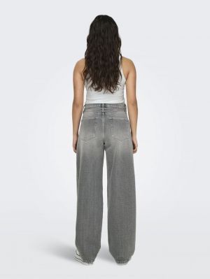 ONLGIANNA MW STRAIGHT DNM DOT7 Medium Grey Den